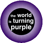 The world is turning purple